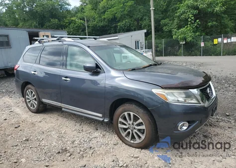 2014 Nissan Pathfinder S from USA, damaged, VIN 5N1AR2MM9EC625811